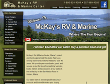 Tablet Screenshot of mckaysrv.com